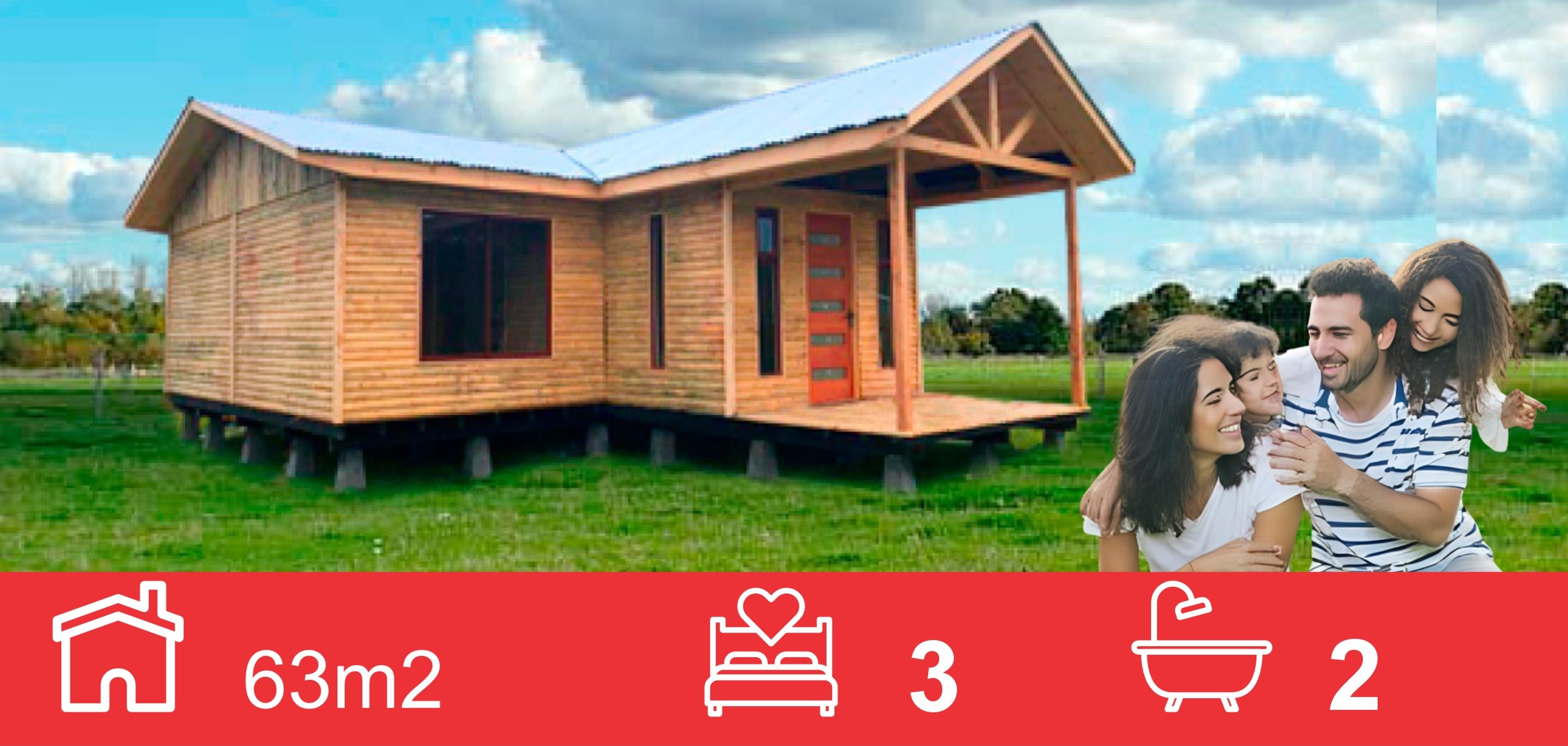 Casa 63 m2