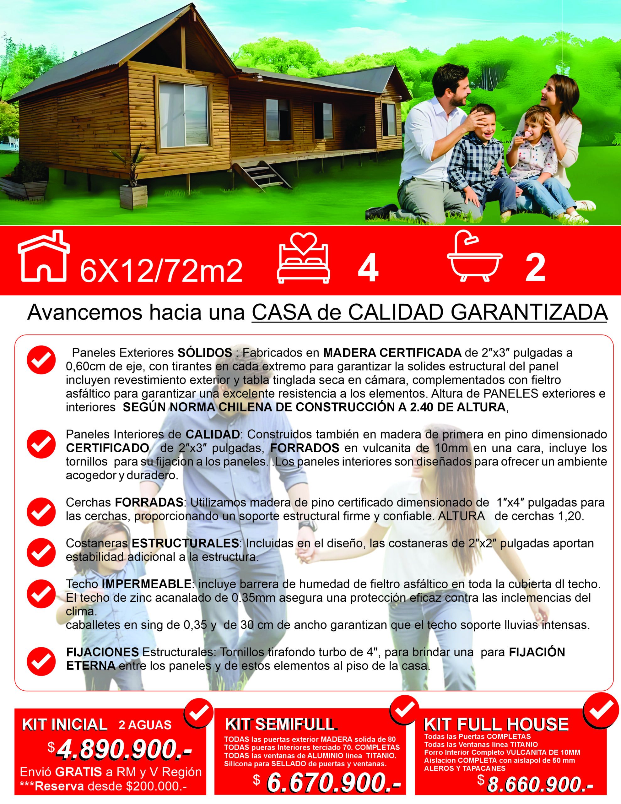 Casa 6X12/72m - Imagen 2