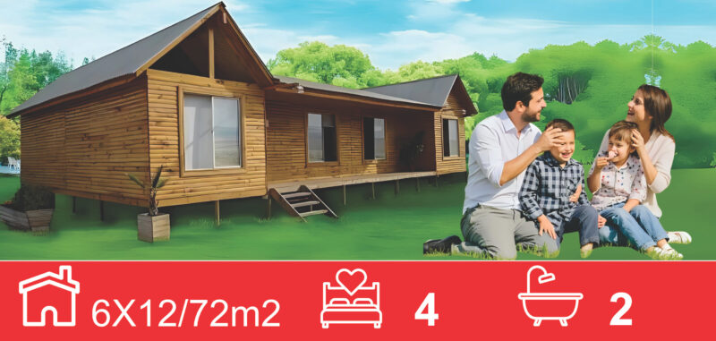 Casa 6X12/72m