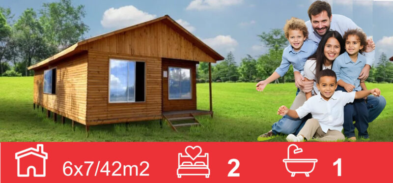 Casa 6x7/ 42m